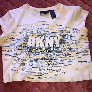 DKNY crop top